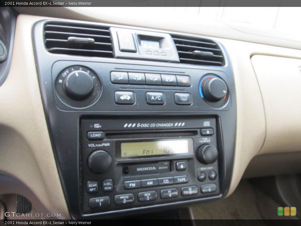 Ivory Interior Controls for the 2001 Honda Accord EX-L Sedan #61654330