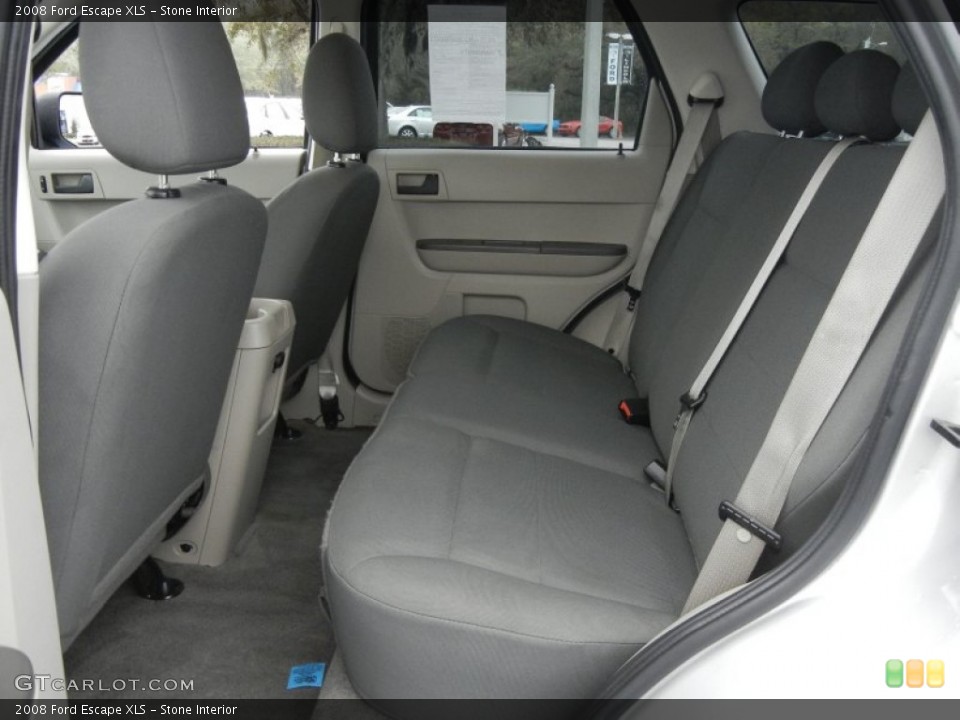 Stone Interior Rear Seat for the 2008 Ford Escape XLS #61656268