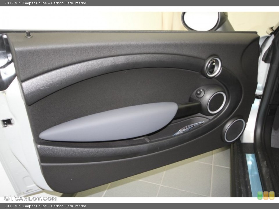 Carbon Black Interior Door Panel for the 2012 Mini Cooper Coupe #61656981
