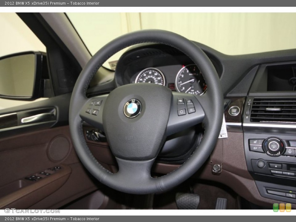 Tobacco Interior Steering Wheel for the 2012 BMW X5 xDrive35i Premium #61657719