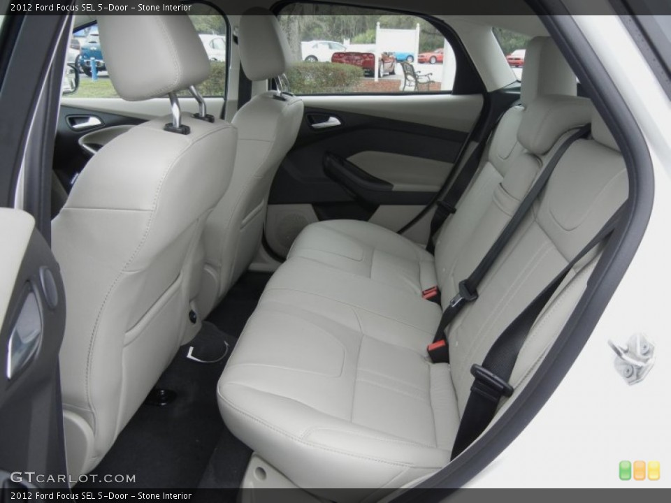 Stone Interior Rear Seat for the 2012 Ford Focus SEL 5-Door #61657879
