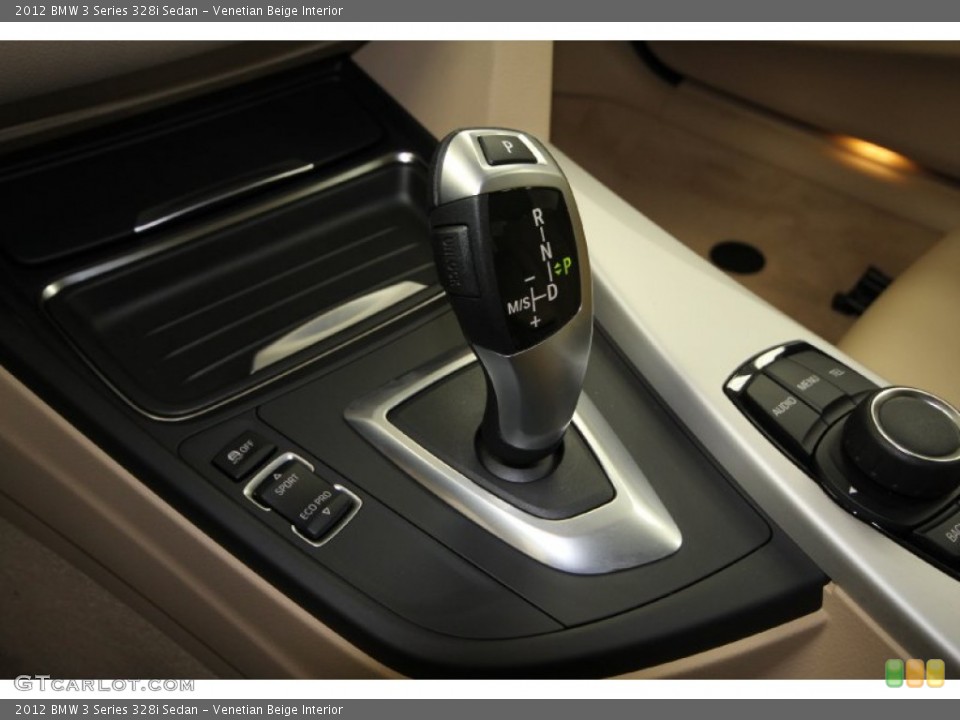 Venetian Beige Interior Transmission for the 2012 BMW 3 Series 328i Sedan #61657897