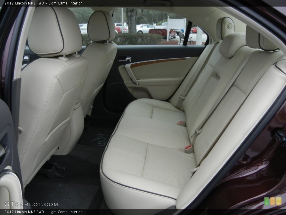 Light Camel Interior Rear Seat for the 2012 Lincoln MKZ FWD #61658317