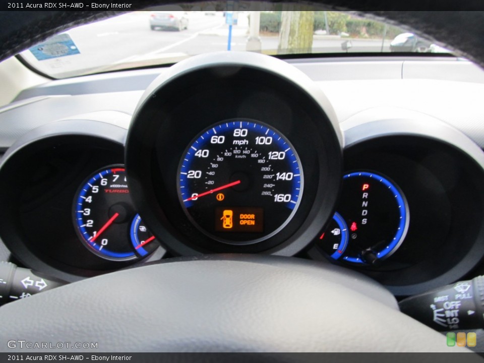 Ebony Interior Gauges for the 2011 Acura RDX SH-AWD #61658971