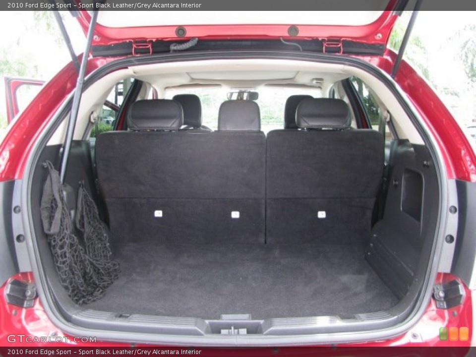 Sport Black Leather/Grey Alcantara Interior Trunk for the 2010 Ford Edge Sport #61660693