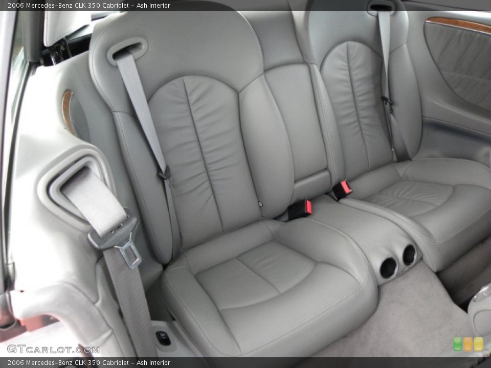 Ash Interior Rear Seat for the 2006 Mercedes-Benz CLK 350 Cabriolet #61661236