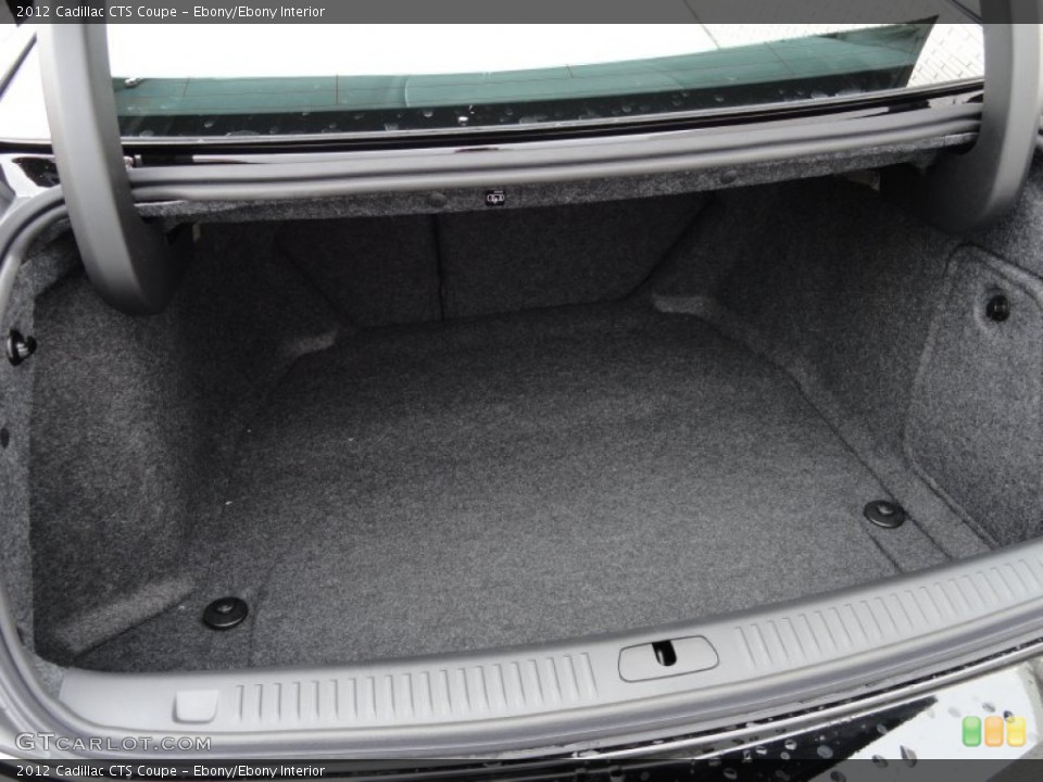 Ebony/Ebony Interior Trunk for the 2012 Cadillac CTS Coupe #61661355