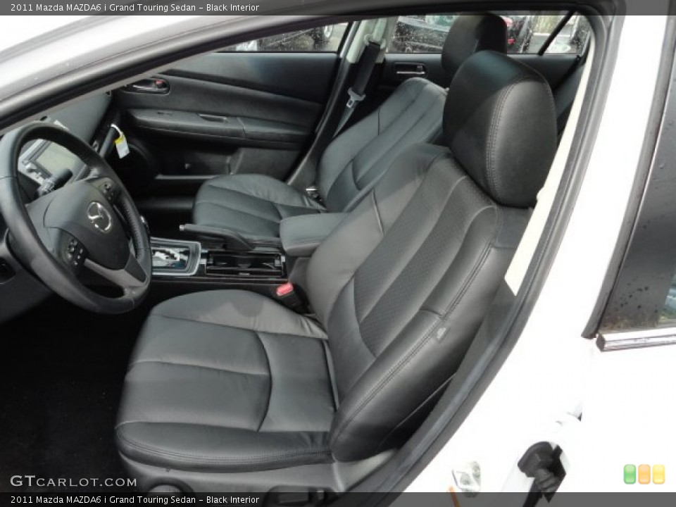 Black Interior Photo for the 2011 Mazda MAZDA6 i Grand Touring Sedan #61661713