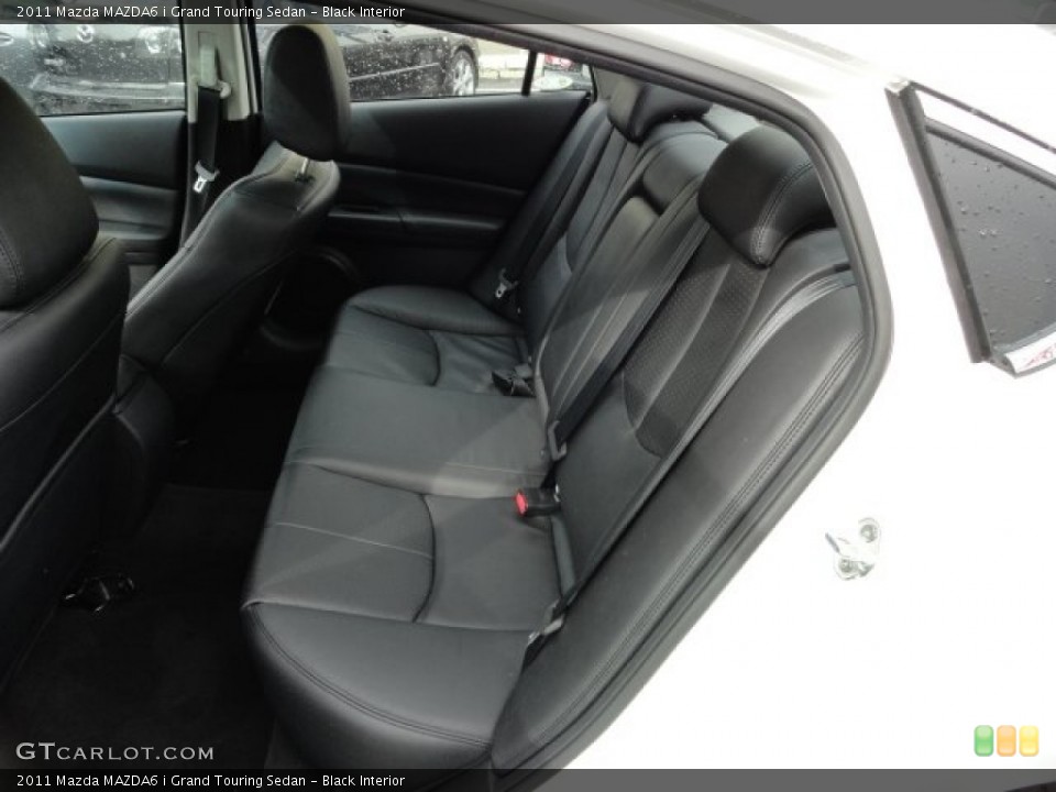 Black Interior Photo for the 2011 Mazda MAZDA6 i Grand Touring Sedan #61661728