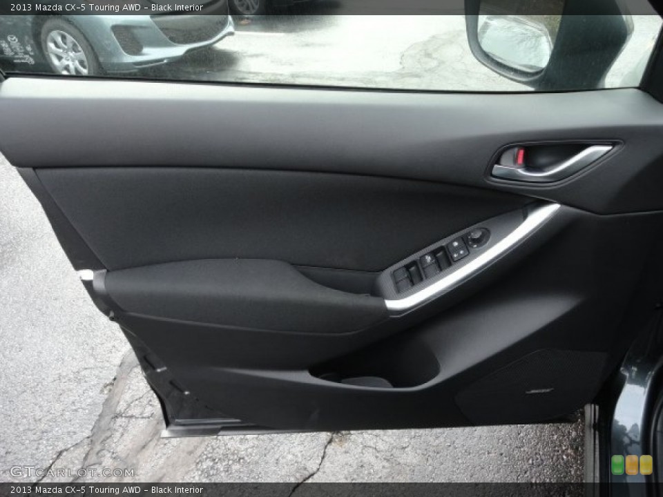 Black Interior Door Panel for the 2013 Mazda CX-5 Touring AWD #61662263