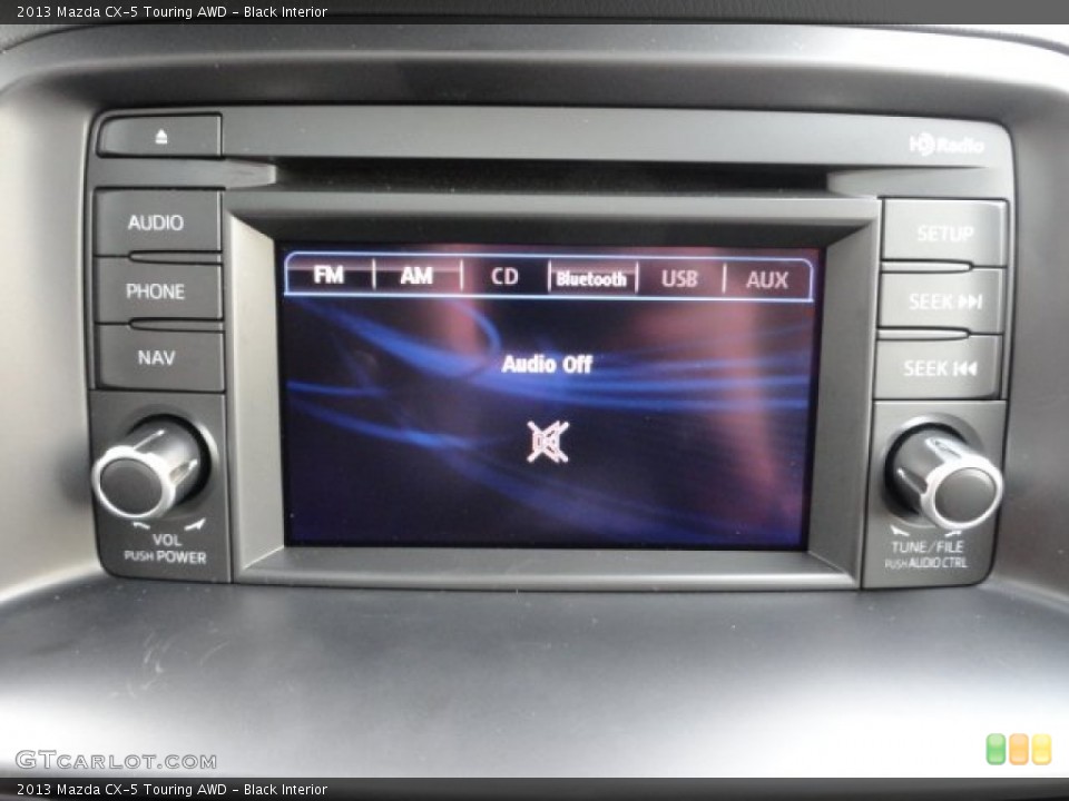 Black Interior Controls for the 2013 Mazda CX-5 Touring AWD #61662300