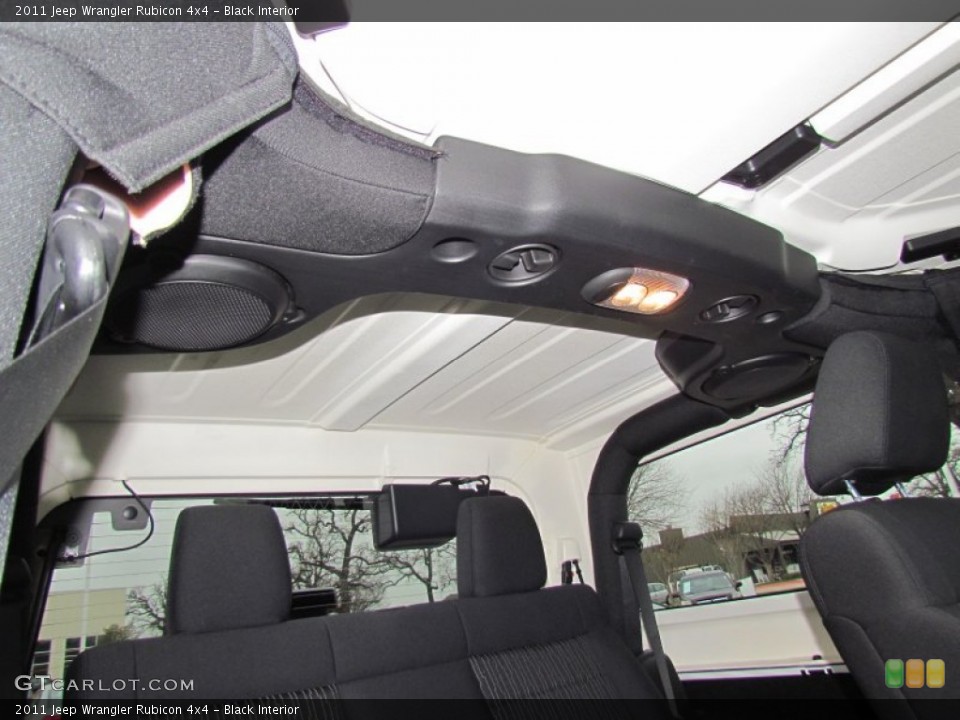Black Interior Audio System for the 2011 Jeep Wrangler Rubicon 4x4 #61665124