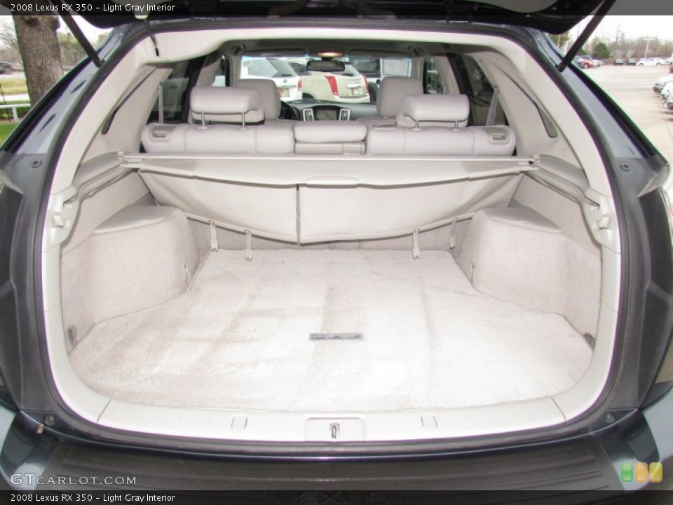 Light Gray Interior Trunk for the 2008 Lexus RX 350 #61665938