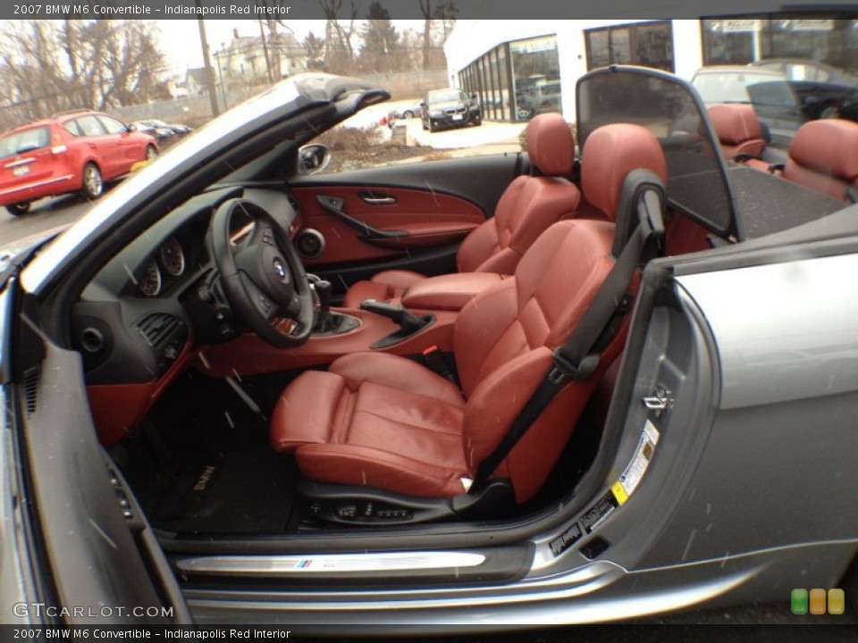 Indianapolis Red Interior Photo for the 2007 BMW M6 Convertible #61666039