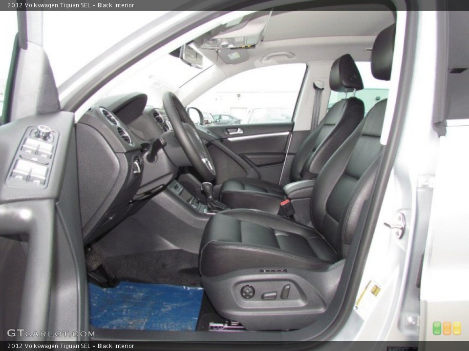 Black Interior Photo for the 2012 Volkswagen Tiguan SEL #61667225