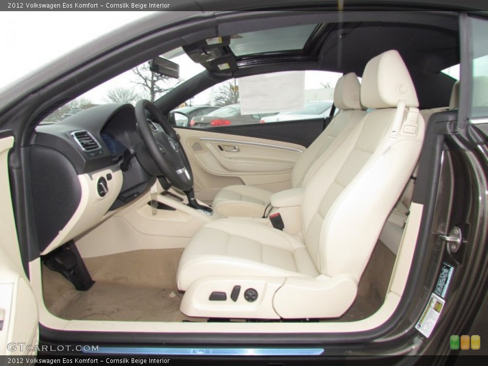 Cornsilk Beige Interior Photo for the 2012 Volkswagen Eos Komfort #61667341