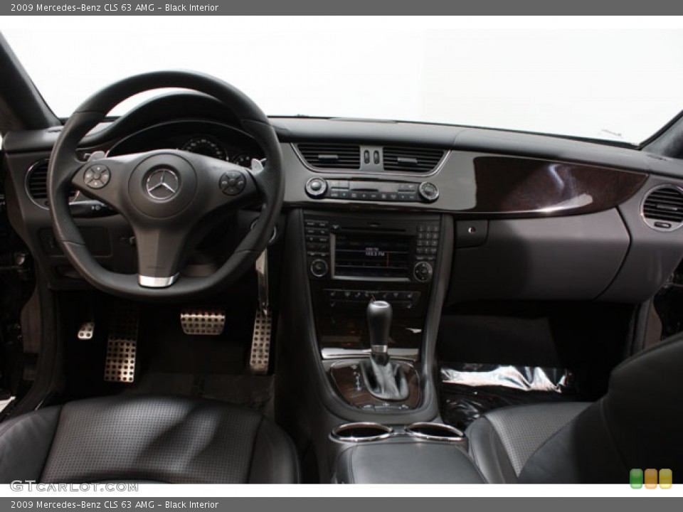 Black Interior Dashboard for the 2009 Mercedes-Benz CLS 63 AMG #61669618