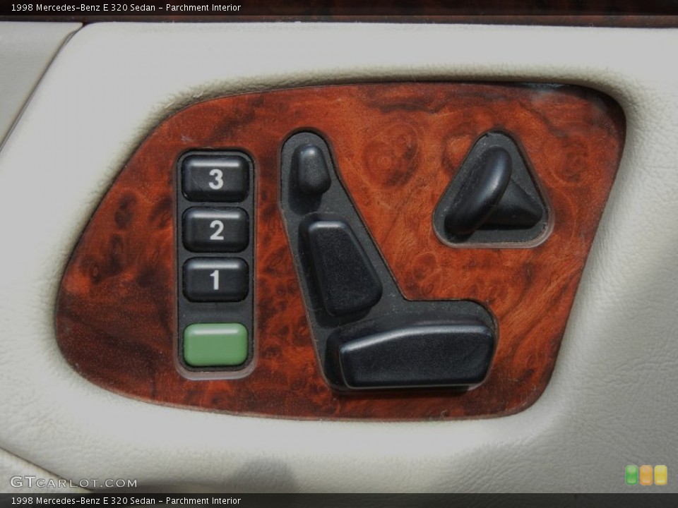 Parchment Interior Controls for the 1998 Mercedes-Benz E 320 Sedan #61669621