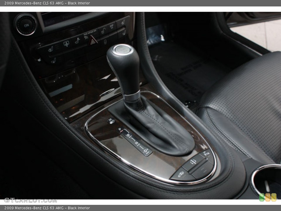 Black Interior Transmission for the 2009 Mercedes-Benz CLS 63 AMG #61669669