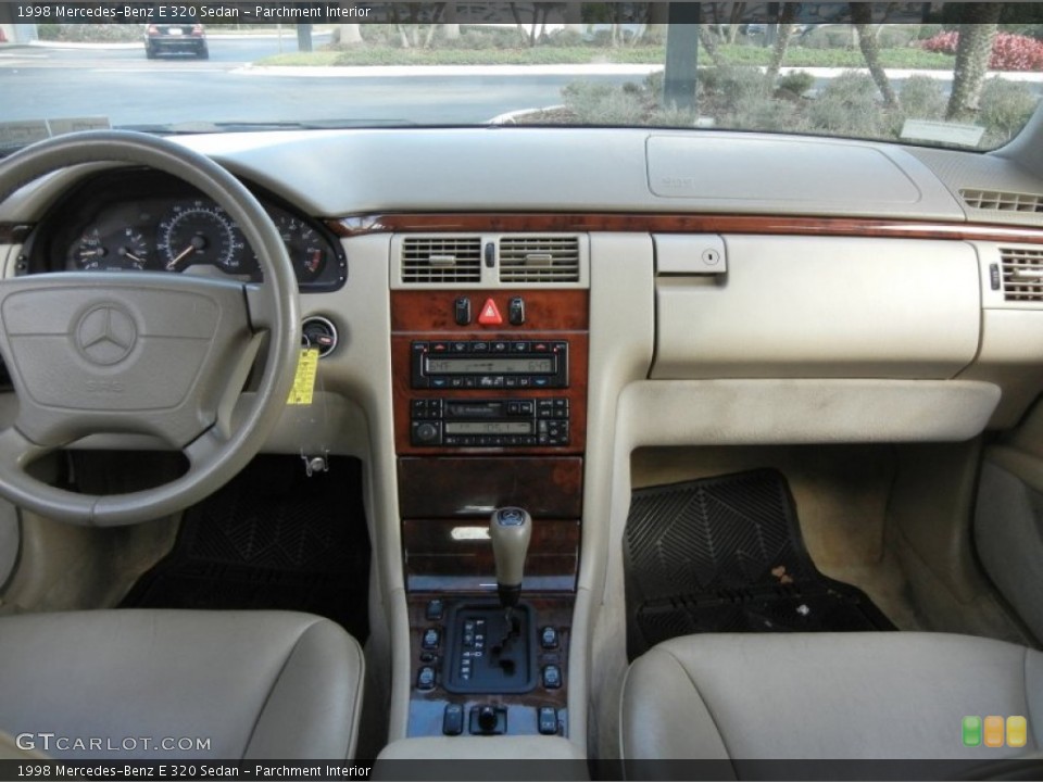 Parchment Interior Dashboard for the 1998 Mercedes-Benz E 320 Sedan #61669672