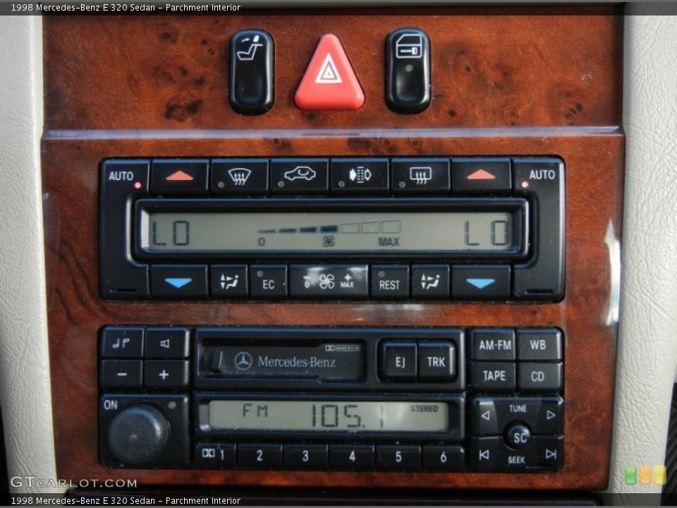 Parchment Interior Controls for the 1998 Mercedes-Benz E 320 Sedan #61669711