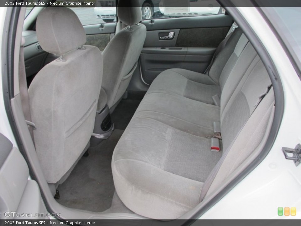 Medium Graphite Interior Rear Seat for the 2003 Ford Taurus SES #61674095