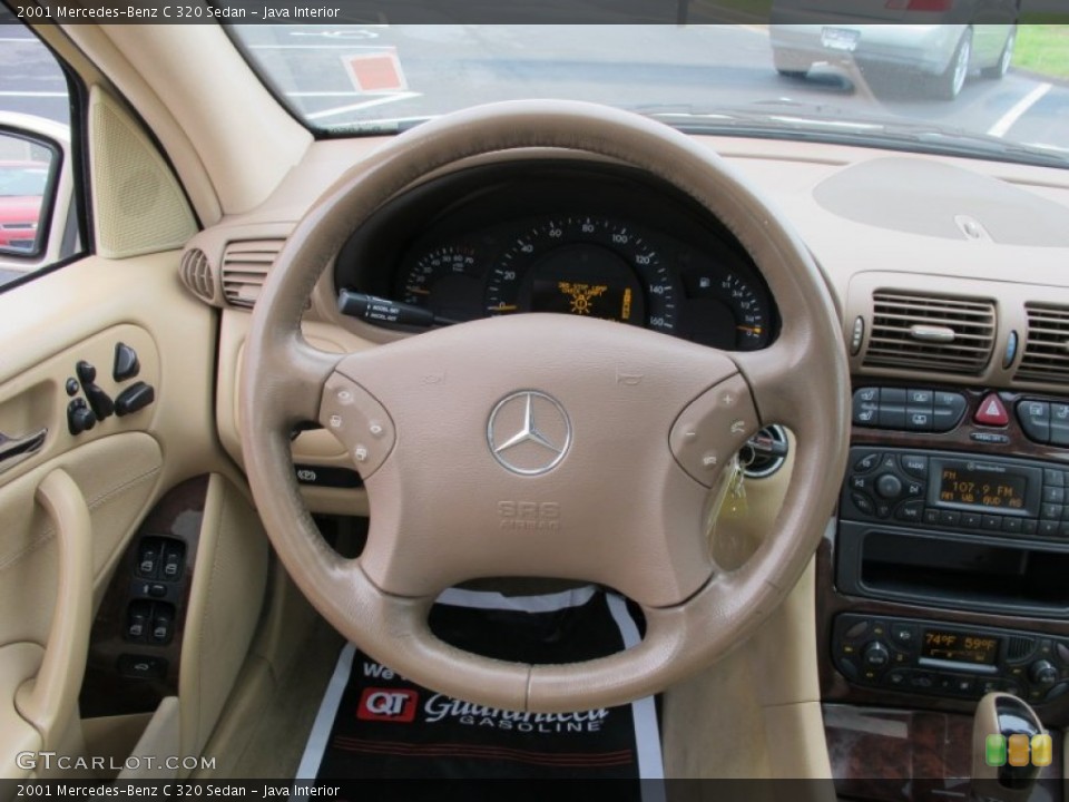 Java Interior Steering Wheel for the 2001 Mercedes-Benz C 320 Sedan #61674890
