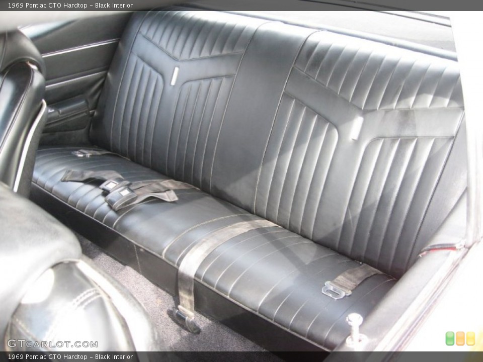 Black Interior Photo for the 1969 Pontiac GTO Hardtop #61681263