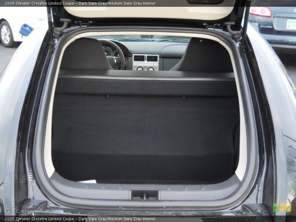 Dark Slate Gray/Medium Slate Gray Interior Trunk for the 2006 Chrysler Crossfire Limited Coupe #61681752