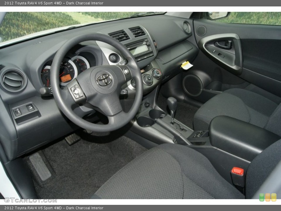 Dark Charcoal Interior Photo for the 2012 Toyota RAV4 V6 Sport 4WD #61684330