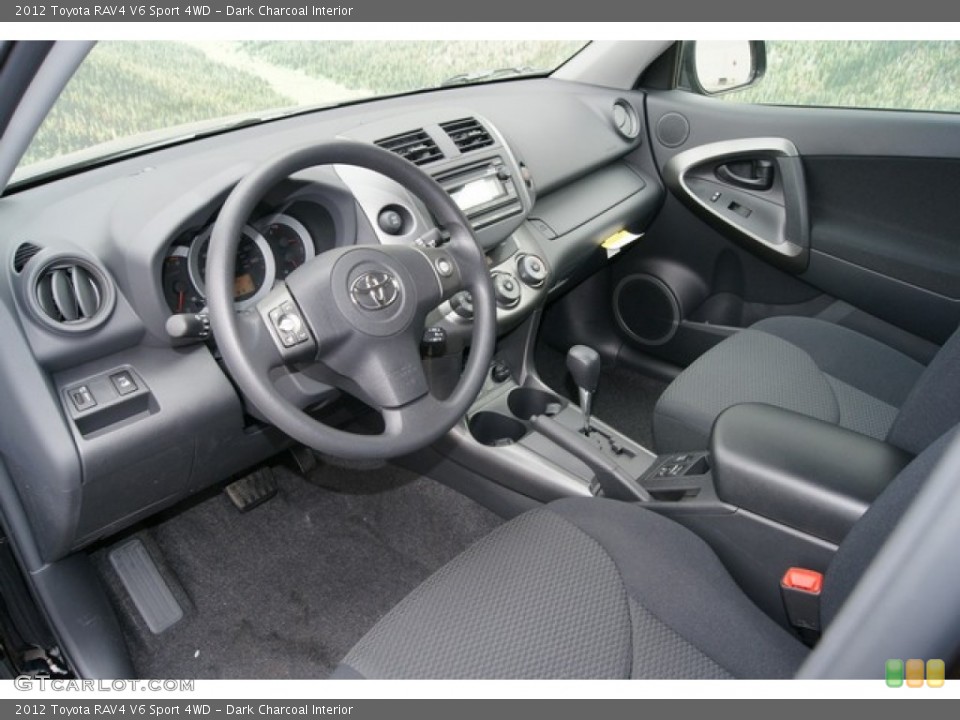 Dark Charcoal Interior Photo for the 2012 Toyota RAV4 V6 Sport 4WD #61684490