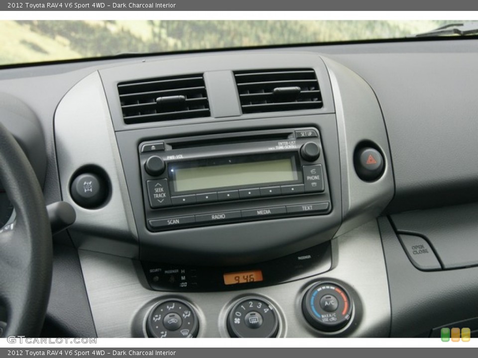 Dark Charcoal Interior Audio System for the 2012 Toyota RAV4 V6 Sport 4WD #61684575