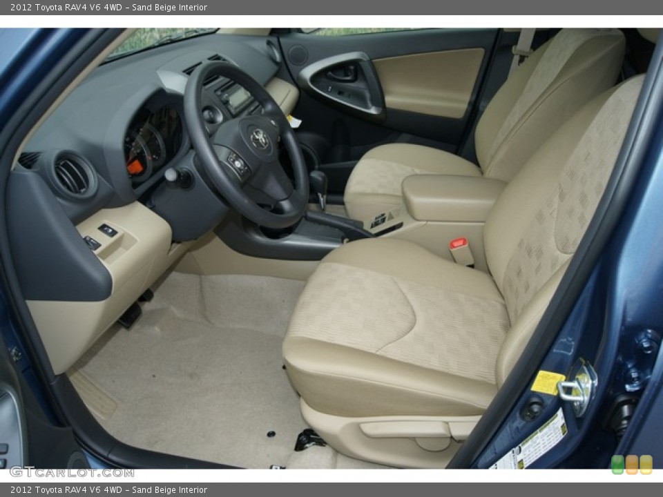 Sand Beige Interior Photo for the 2012 Toyota RAV4 V6 4WD #61684630