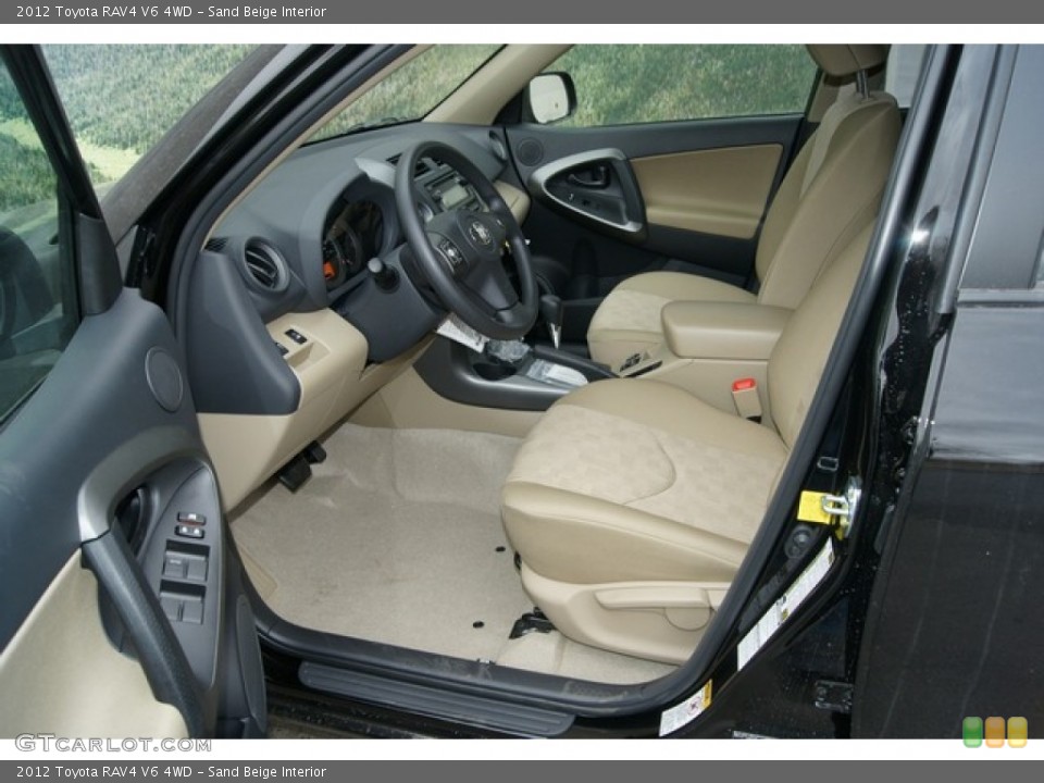 Sand Beige Interior Photo for the 2012 Toyota RAV4 V6 4WD #61684773