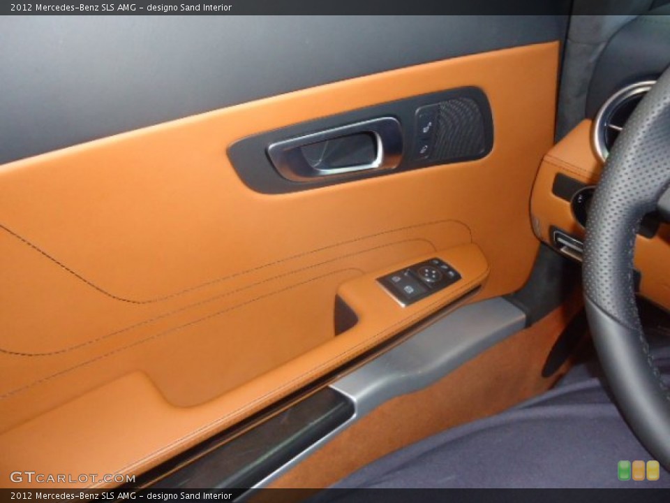 designo Sand Interior Controls for the 2012 Mercedes-Benz SLS AMG #61685443