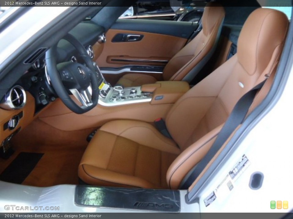 designo Sand 2012 Mercedes-Benz SLS Interiors