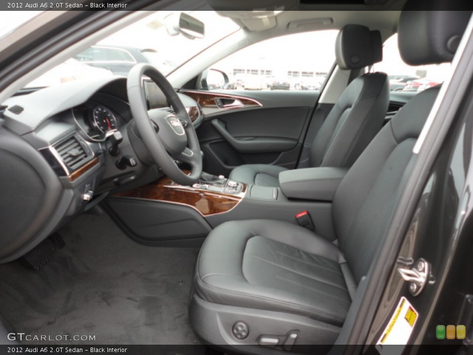 Black Interior Photo for the 2012 Audi A6 2.0T Sedan #61686418