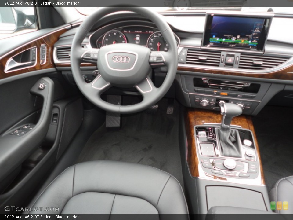 Black Interior Dashboard for the 2012 Audi A6 2.0T Sedan #61686435