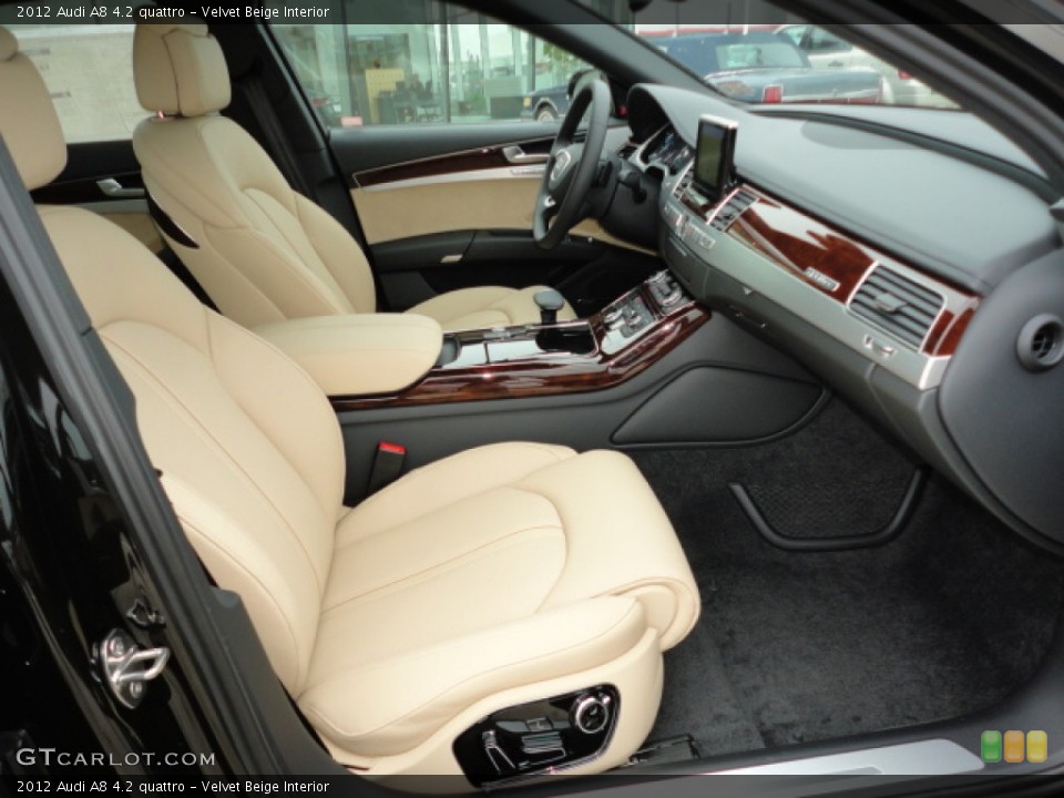 Velvet Beige Interior Photo for the 2012 Audi A8 4.2 quattro #61686696