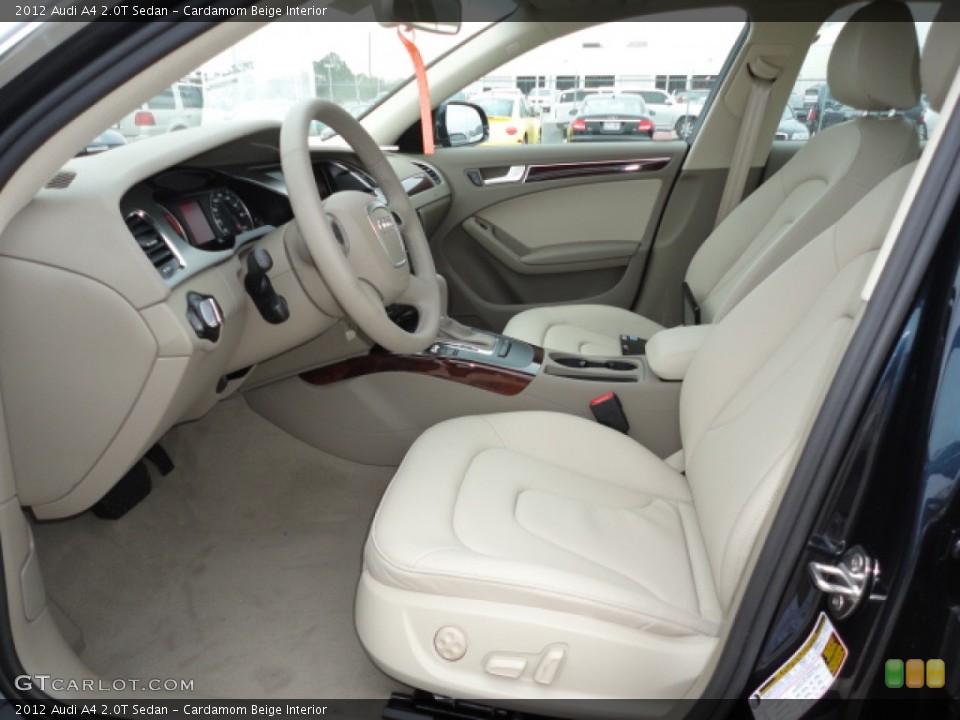 Cardamom Beige Interior Photo for the 2012 Audi A4 2.0T Sedan #61686750