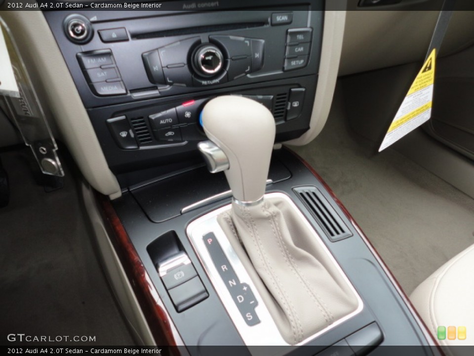 Cardamom Beige Interior Transmission for the 2012 Audi A4 2.0T Sedan #61686781