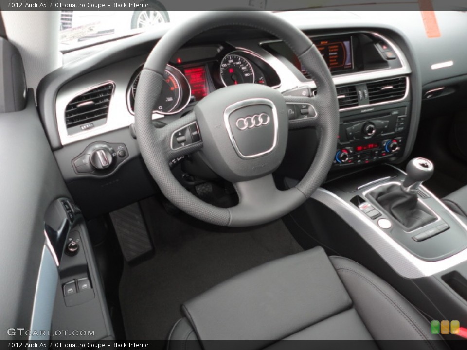 Black Interior Dashboard for the 2012 Audi A5 2.0T quattro Coupe #61687050