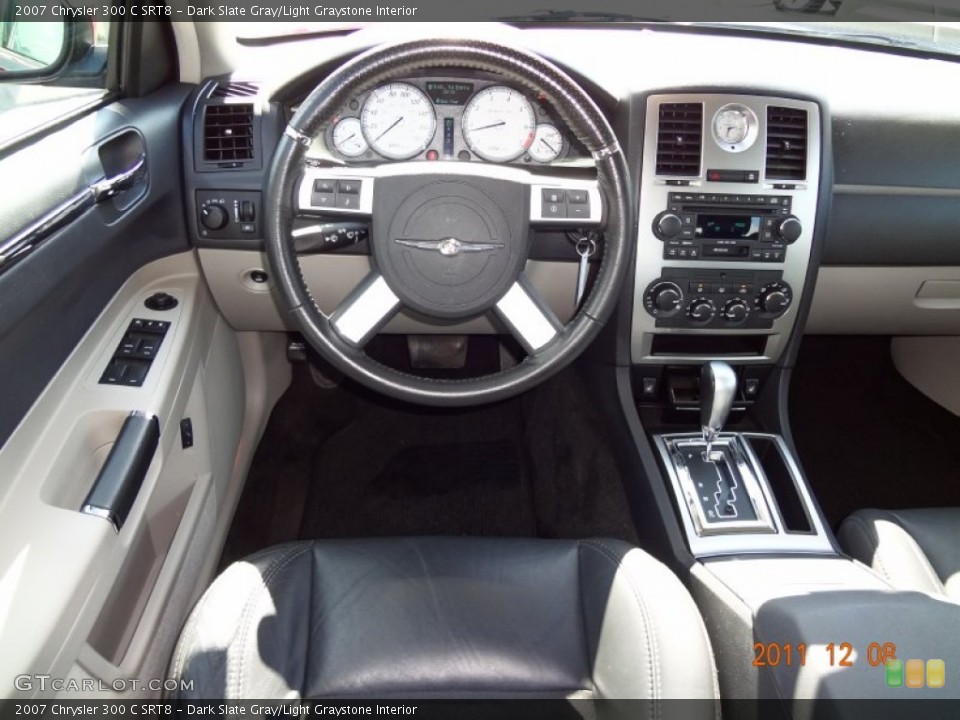Dark Slate Gray/Light Graystone Interior Dashboard for the 2007 Chrysler 300 C SRT8 #61687311