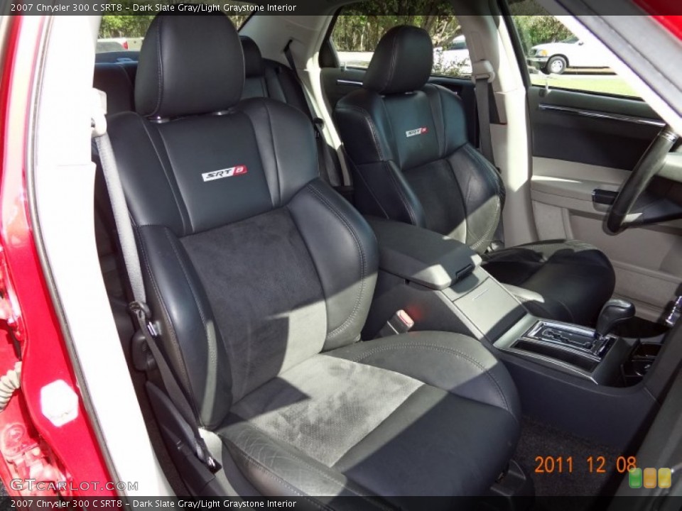 Dark Slate Gray/Light Graystone Interior Photo for the 2007 Chrysler 300 C SRT8 #61687363