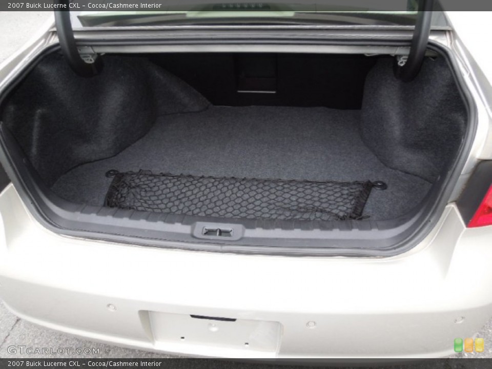 Cocoa/Cashmere Interior Trunk for the 2007 Buick Lucerne CXL #61689547