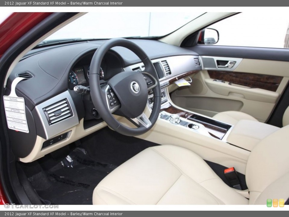 Barley/Warm Charcoal Interior Photo for the 2012 Jaguar XF  #61689762