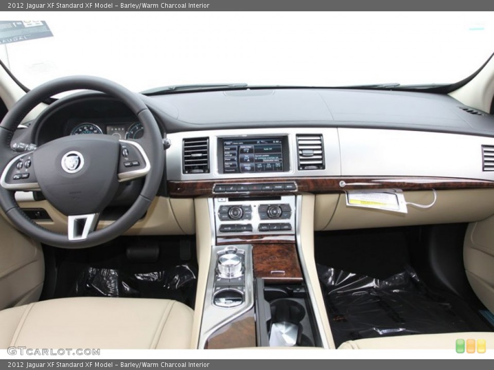 Barley/Warm Charcoal Interior Dashboard for the 2012 Jaguar XF  #61689861
