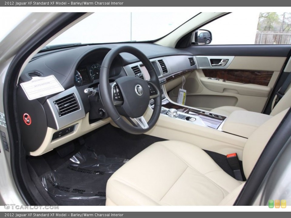 Barley/Warm Charcoal Interior Photo for the 2012 Jaguar XF  #61690251