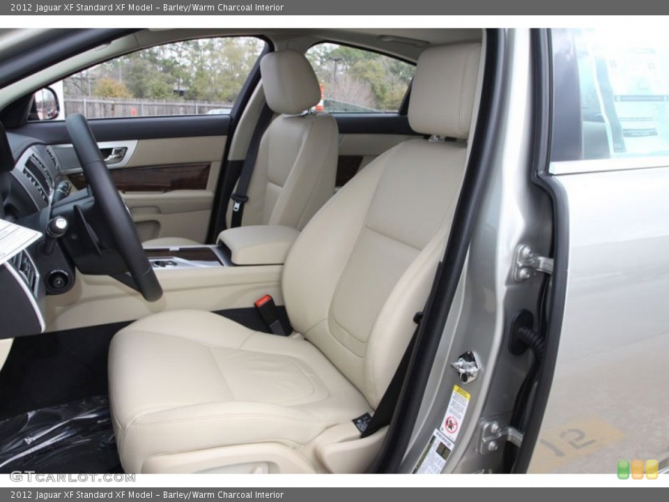 Barley/Warm Charcoal Interior Photo for the 2012 Jaguar XF  #61690265
