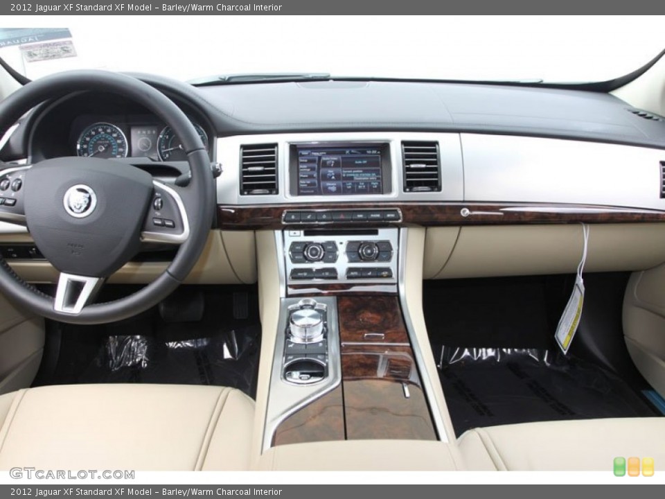 Barley/Warm Charcoal Interior Dashboard for the 2012 Jaguar XF  #61690368